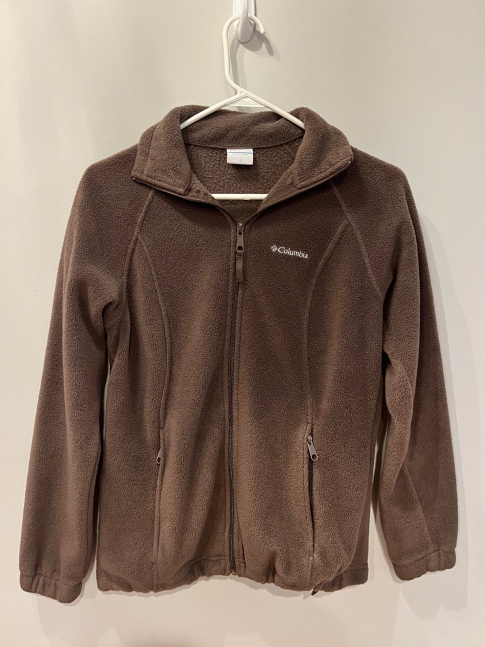 Women’s Columbia Brown Fleece Jacket - Full-Zip